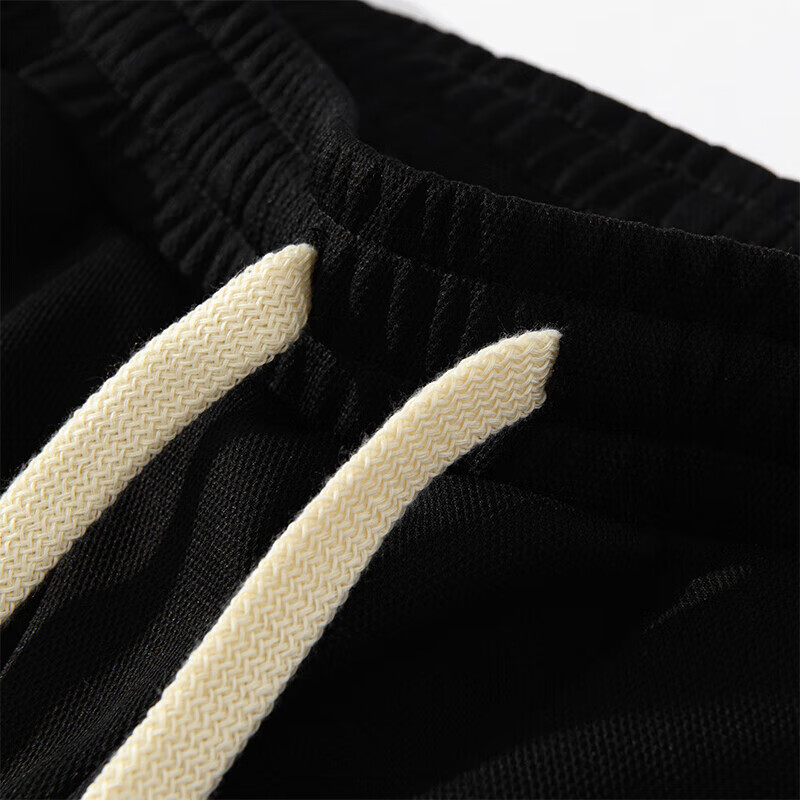 GENIOLAMODE Men's Shorts, Summer Style, Heavy 300G, Casual Draping Loose Fit, Athletic Straight-Leg Five-Point Pants for Me