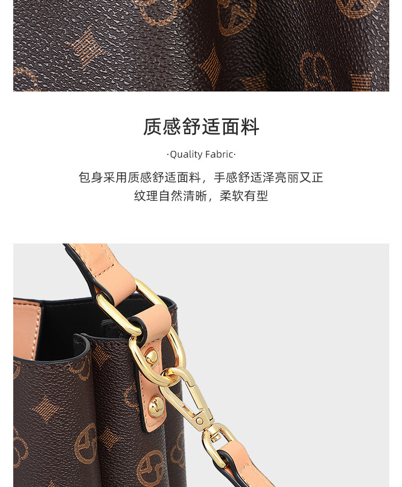 Aiqinghai Handbag, Women's Crossbody Bag, Shoulder Tote Bucket Bag, Large Capacity, Practical Birthday And Mother's Day Gift for Mom 4