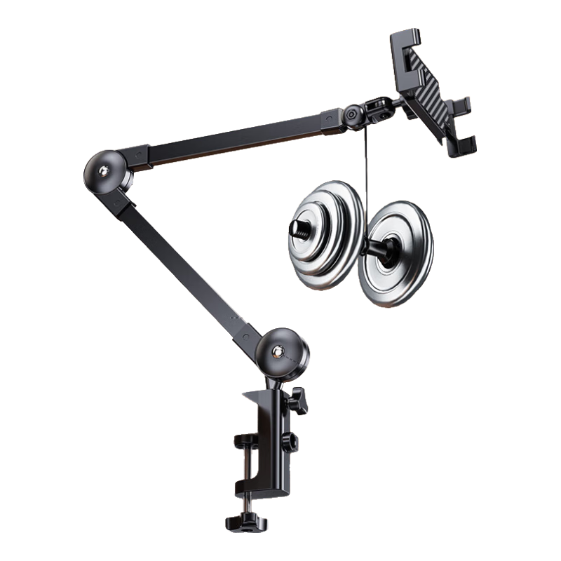 CRENOV [Turbo Lock] Phone Stand Bedside Tablet Stand Lazy Stand IPad Stand Desktop Exam Bed Dormitory Binge-Watching Back-To Live Streaming Gaming PUBG Online Class Overhead Shooting