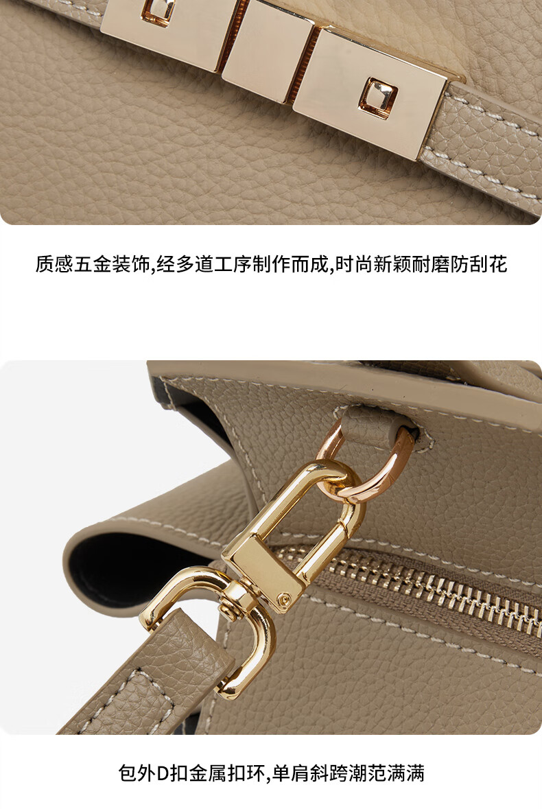 ZOOLER Women's Handbag, 2026 New Cowhide Tote Bag, Luxury Ladies' Purse, Birthday Gift for Wife on May 20 5