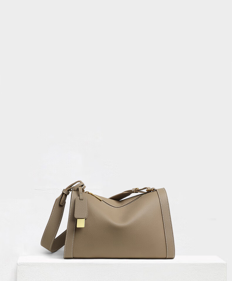 Aiqinghai Leather Handbag, Women's Crossbody Bag, Shoulder Bag, Underarm Bag, Brand Birthday Mother's Day Gift, Practical Present for Mom 2