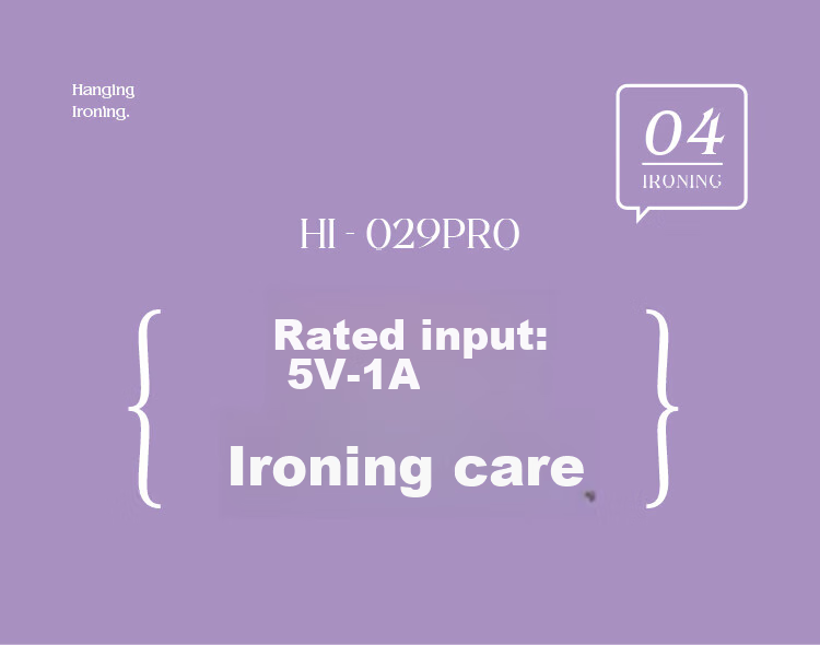 DAEWOO [Travel Portable] Handheld Garment Steamer, Home Ironing Machine, Steam Iron, Travel Portable Small Sterilizing Ironing Machine HI-029PRO Macaro 23