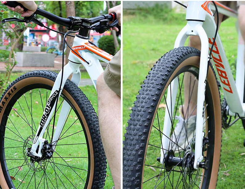 LEBYCLE Mountain Bike Front Fork, 26-Inch, 27.5-Inch, 29-Inch, Hard Fork Modification, Ultra-Light Aluminum Alloy, Universal Modification Accessories 7