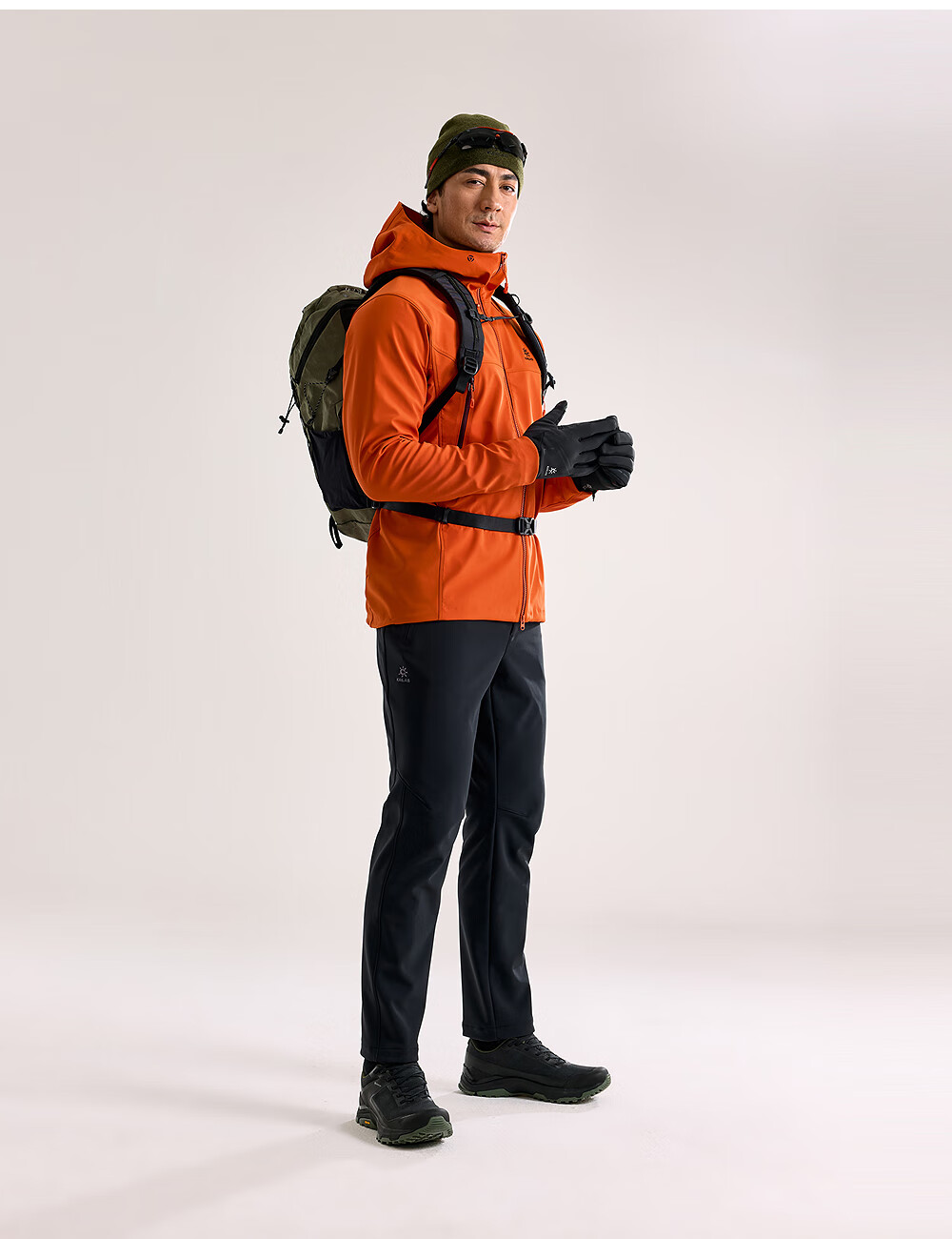 KAILAS M8 IC-MAX Soft Shell Jacket for Men, GORE-TEX 3L Windproof And Warm Outdoor Hiking Mountaineering Coat for Spring And Autum 4