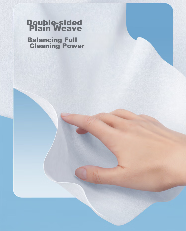 PurCotton [Sun Yingsha Edition] Facial Towel 160 Sheets*1 Pack Hanging Style 100% Cotton Soft Disposable Towel 20*20CM 7