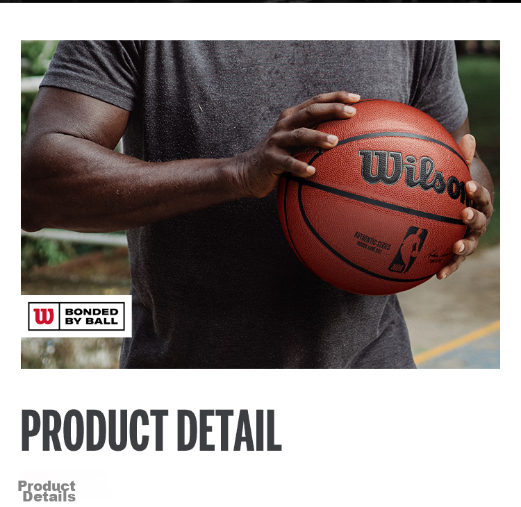 Wilson Official NBA Game Ball, OFFICIAL GAME BALL, Cowhide Indoor Size 7 Basketball 7