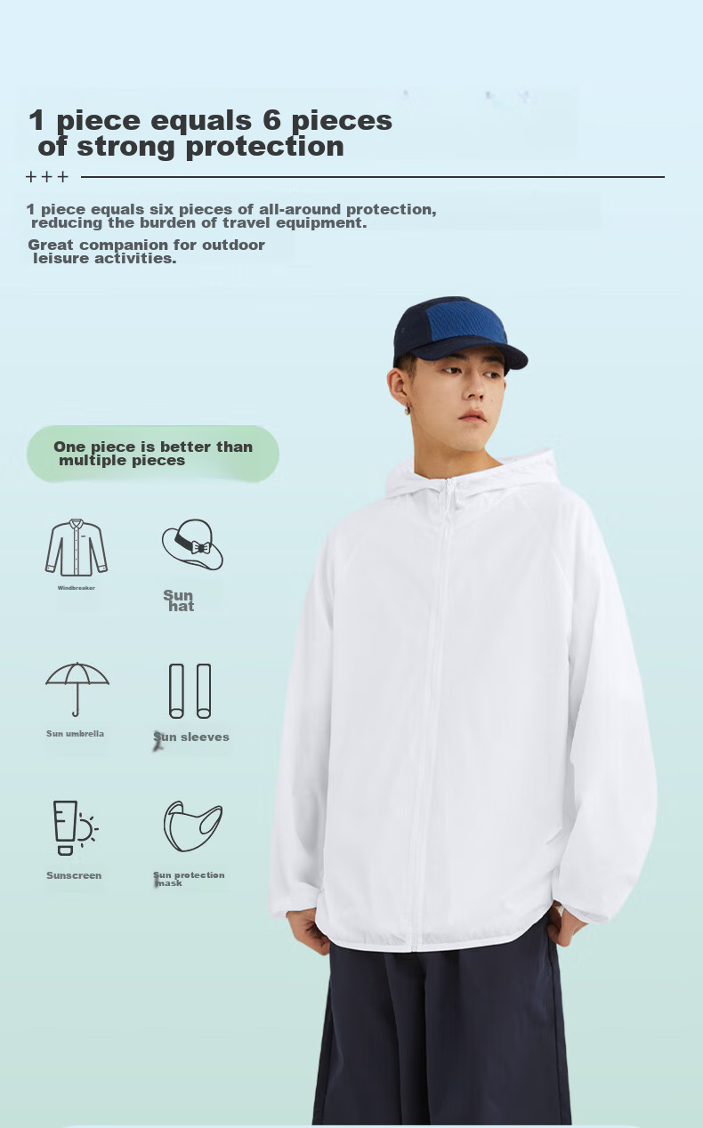 JEANSWEST LIFE Men's Summer Ice Silk Fishing Skin Jacket Lightweight UPF50+ Cooling Quick-Dry Sun Protection Shirt C 3