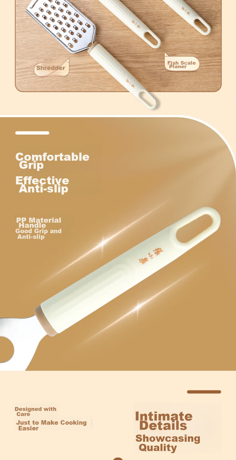 Zhangxiaoquan Kitchen Y-Shaped Peeler, Stainless Steel Household Vegetable And Fruit Portable Peeling Knife, C500661 2