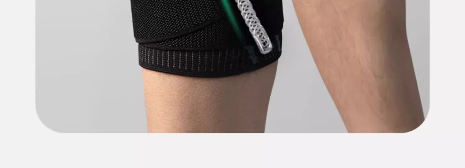 Keep Knee Pads, Sports Knee Brace for Basketball And Running Gear, Professional Fitness Jump Rope Accessory, White And Gray Color, 2-Pack, Size M 15
