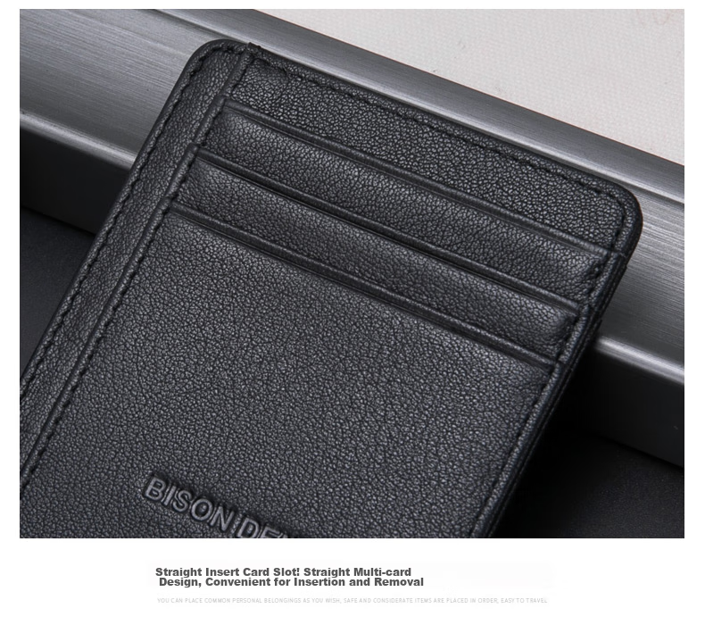 Meizhouyeniou Card Holder for Men, Ultra-Thin, Top-Grain Leather, Multi-Slot ID Holder, Birthday Gift for Boyfriend 20