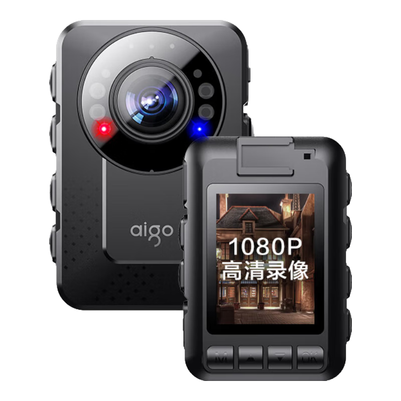 Aigo Body-Worn High-Definition Mini Recorder with Audio And Video Recording Function, Sports Camera T2-64G