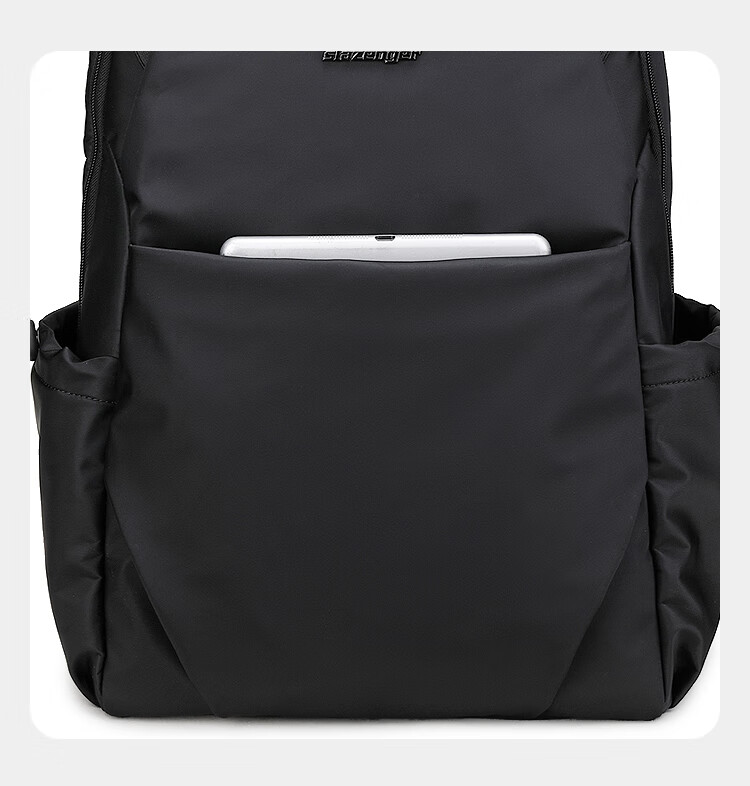 Slazenger Backpack for Men, New Lightweight Travel Bag, High School And College Student Bookbag, Large Capacity Men's Backpack, Black 7