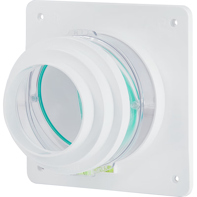 Submarine AS100 Bathroom Check Valve Exhaust Fan, Shower Head Backflow Prevention Valve, Upgraded Version with Visible Transparent Window