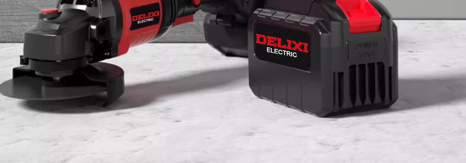Delixi Electric Brushless Cordless Rotary Hammer Drill Three-in-One Heavy-Duty Wireless Industrial Concrete Impact Electric Power Tool 1