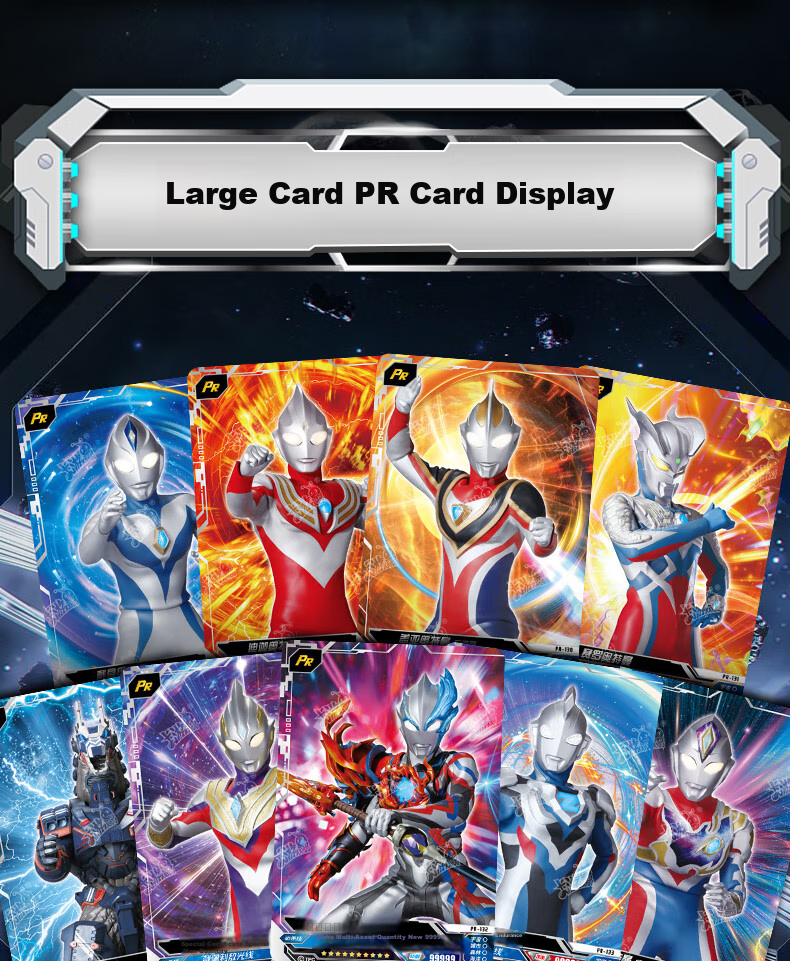 Kayou Ultraman Card Pack Glory Edition, Official Card Game Accessories, Toys, Birthday Gift 4