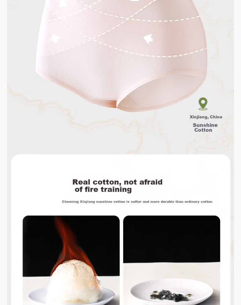 JOYNCLEON High-Waisted Tummy Control Underwear for Post-Cesarean Section, Belly Slimming Cotton Waist Trainer Butt-Lifting Seamless XXL Jnk153127 15