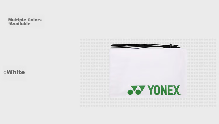 YONEX Badminton Bag, Competition And Training, Lightweight And Simple Racket Case, BA248CR White 2