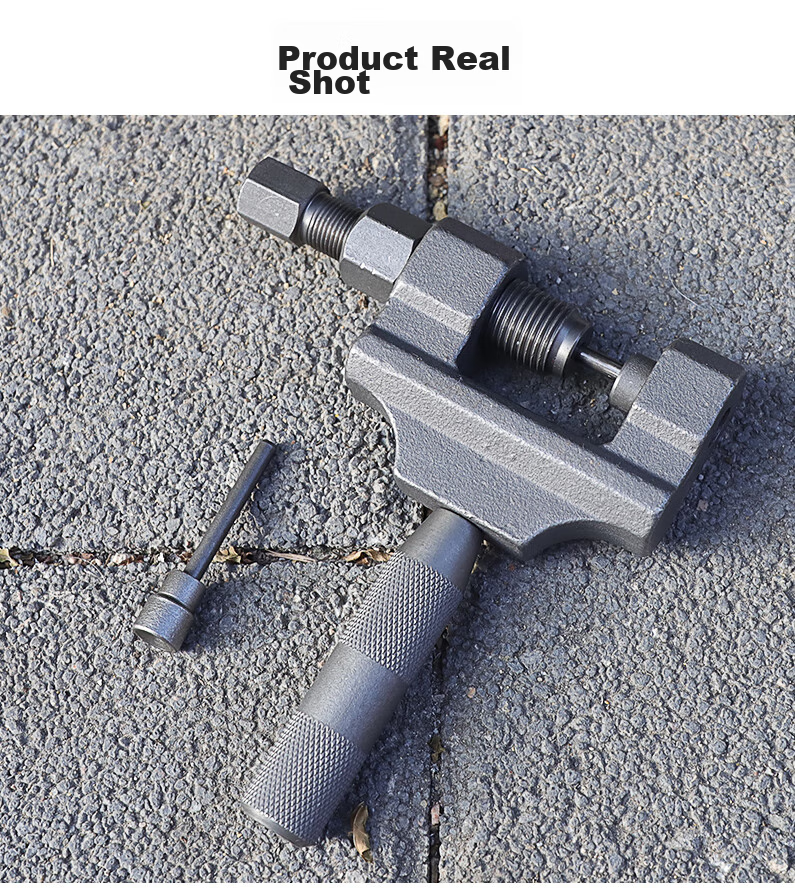 LEBYCLE Motorcycle Chain Removal Tool, Universal Chain Remover for Tricycles, Chain Cutter for 420/428/530 Chains 8
