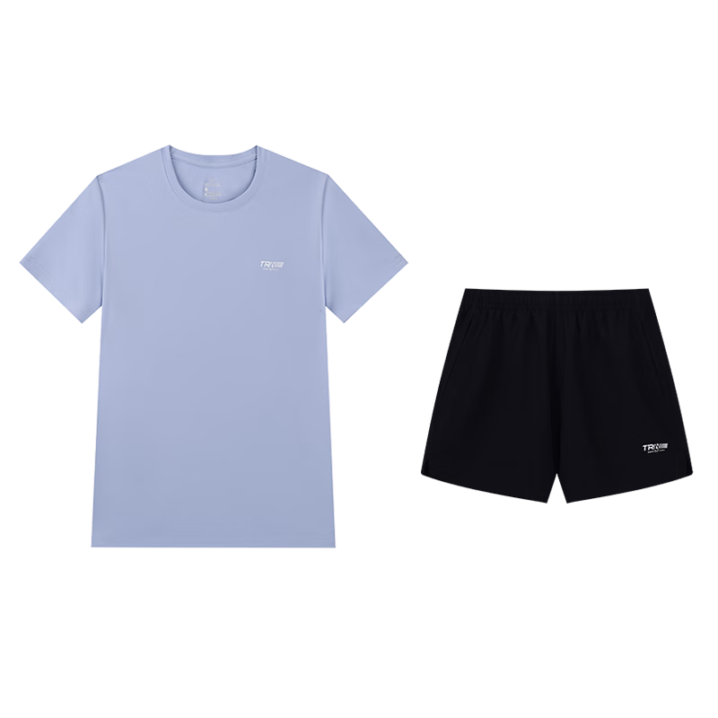 361° Women's Running Outfit, Spring And Summer Clothing, New Quick-Dry Short-Sleeve Top And Shorts Set, Two-Piece Suit, 662524001H-3