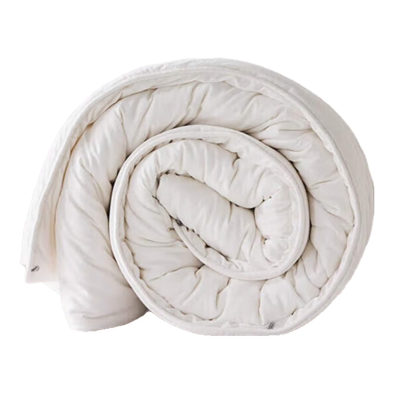 LOVO Luolai Class A Antibacterial Anti-Mite All-Cotton Xinjiang Cotton Spring And Autumn Quilt, 5.8 Jin (2.9 Kg), 220*240cm, White
