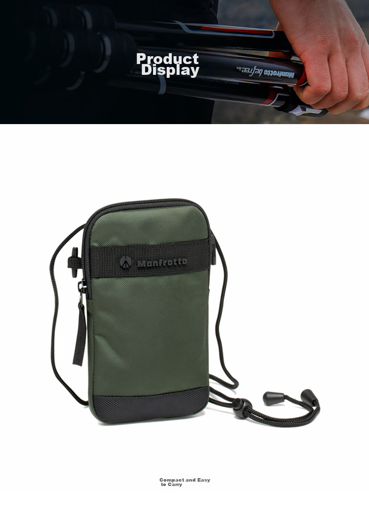 Manfrotto Street Series MB MS2-TO Urban Geek Handbag Sports Camera Bag Accessory Memory Card Storage Pouch 7