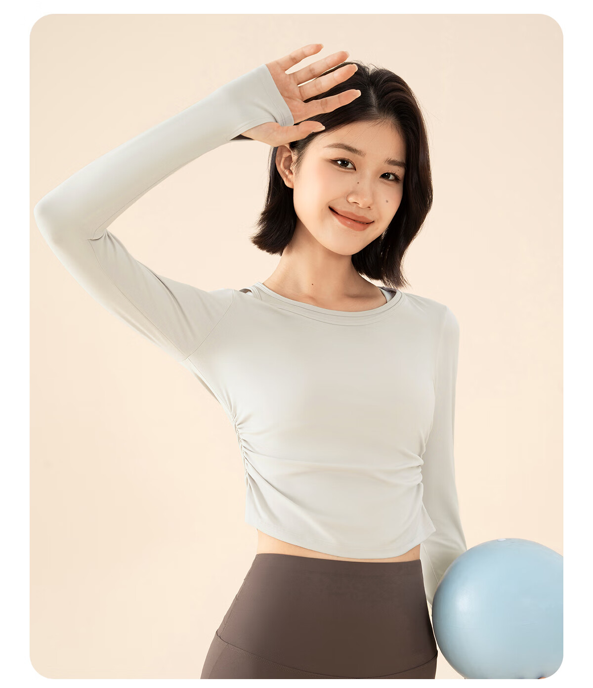 361° Yoga Top for Women, 2024 New Long-Sleeve Fitness Wear, Autumn And Winter High-End Pilates Sports Top for Wome 22