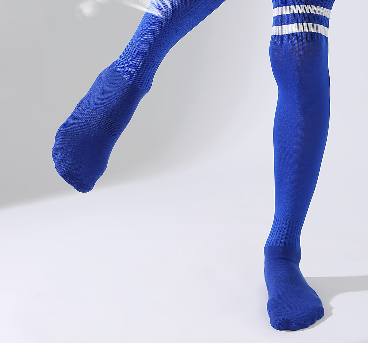 Caspian Wolf Men's Long Over-the-Knee Football Socks Non-Slip Kids' Soccer Training Socks 10