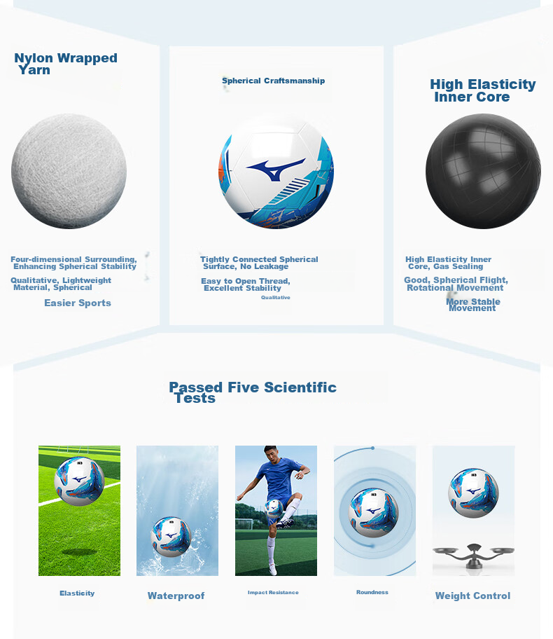 MIZUNO Soccer Ball for Children Size 4, Beginner's Ball for Elementary School Students' Physical Education Class, Specialized Ball for Middle School Entrance Exam, World Cup Professional Match Training B01 Gree 5