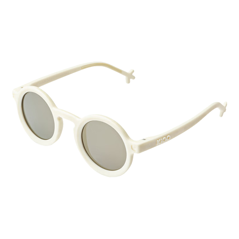 Kigo Children's Polarized Sunglasses, UV Protection, Pristine Elegant White (Ages 2-5)