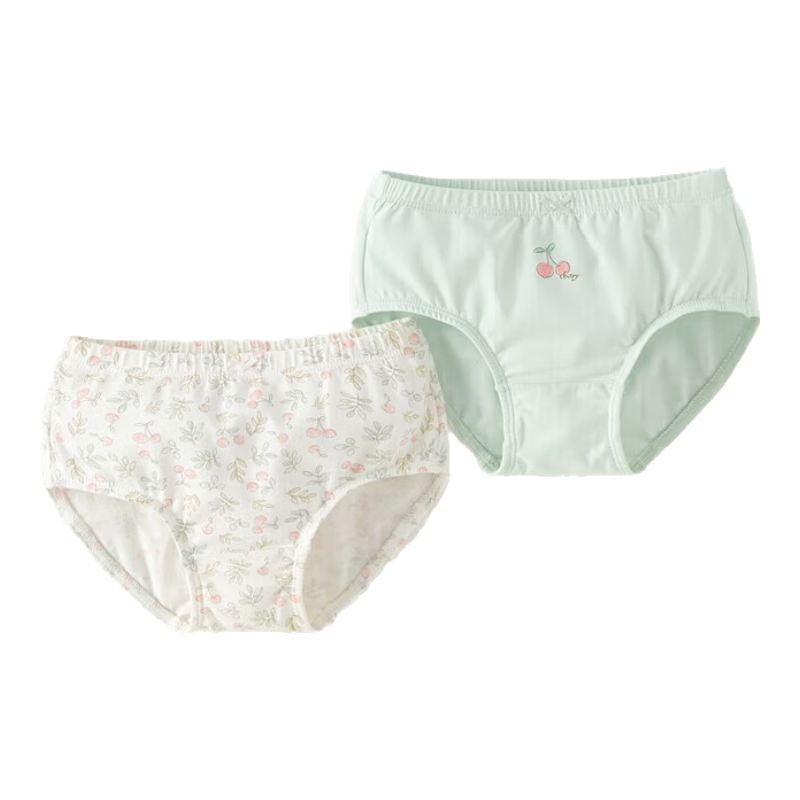 DAVE & BELLA [Same As in Mall] Girls' Underwear, Children's Shorts, Baby Pants, Toddler Triangle Briefs, No Wedgie