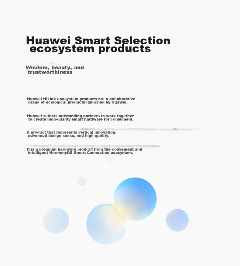Huawei Zhixuan HarmonyOS Smart Air Purifier 720i, Removes Formaldehyde, Eliminates Odors, Kills Germs, Reduces Smog, Pollen Allergens, Pet Dander, Specially Designed for Small Apartments And Bedrooms 3