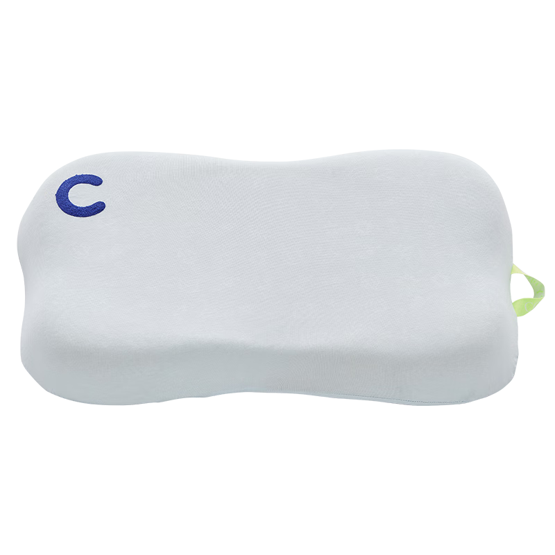 CORY Children's Pillow for Ages 1-3 Summer Baby Infant Student Washable Breathable Silicone Pillow Spine Protection Infant Pink