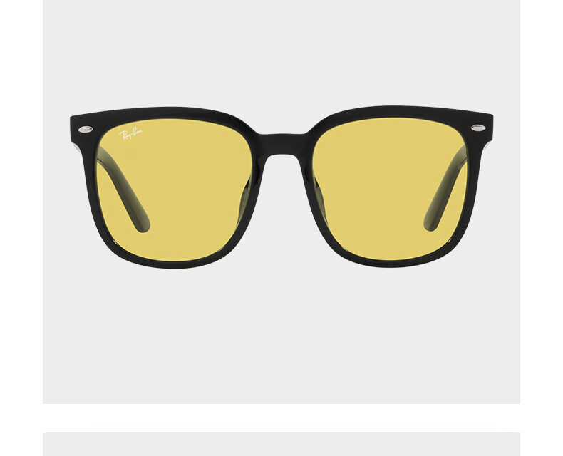 RayBan Square Large Frame Sunglasses, Face-Slimming Effect, Fashionable Designer Style 0RB4401D, Gift 5