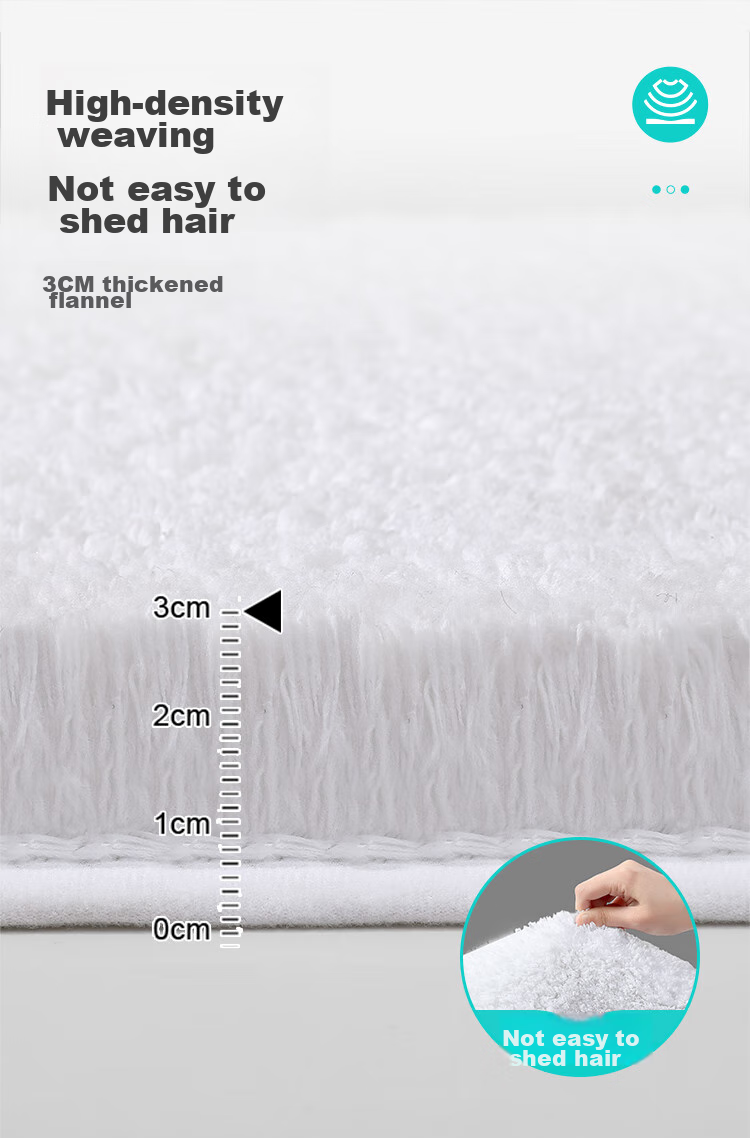 Dajiang Bathroom Mat, Absorbent Non-Slip Floor Mat for Toilet Entrance, Bathroom Foot Pad, 40x60cm 9