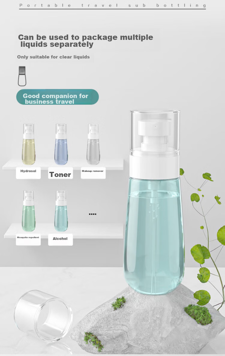 JAJALIN Travel Toiletry Bottles Set, Portable Cosmetic Lotion Perfume Refillable Empty Bottles for Travel And Business Trips 5