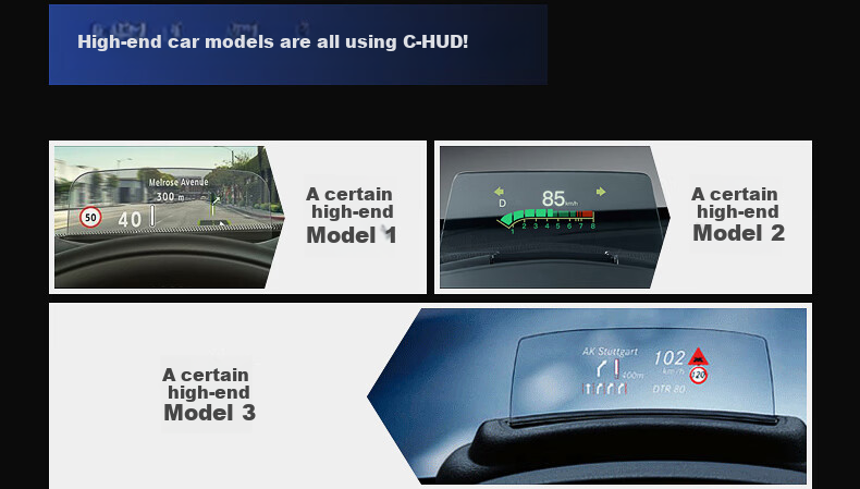 Zianpingxian (ActiSafety) H80 Universal Car HUD Second Generation Multi-Function OBD Speed Display 5