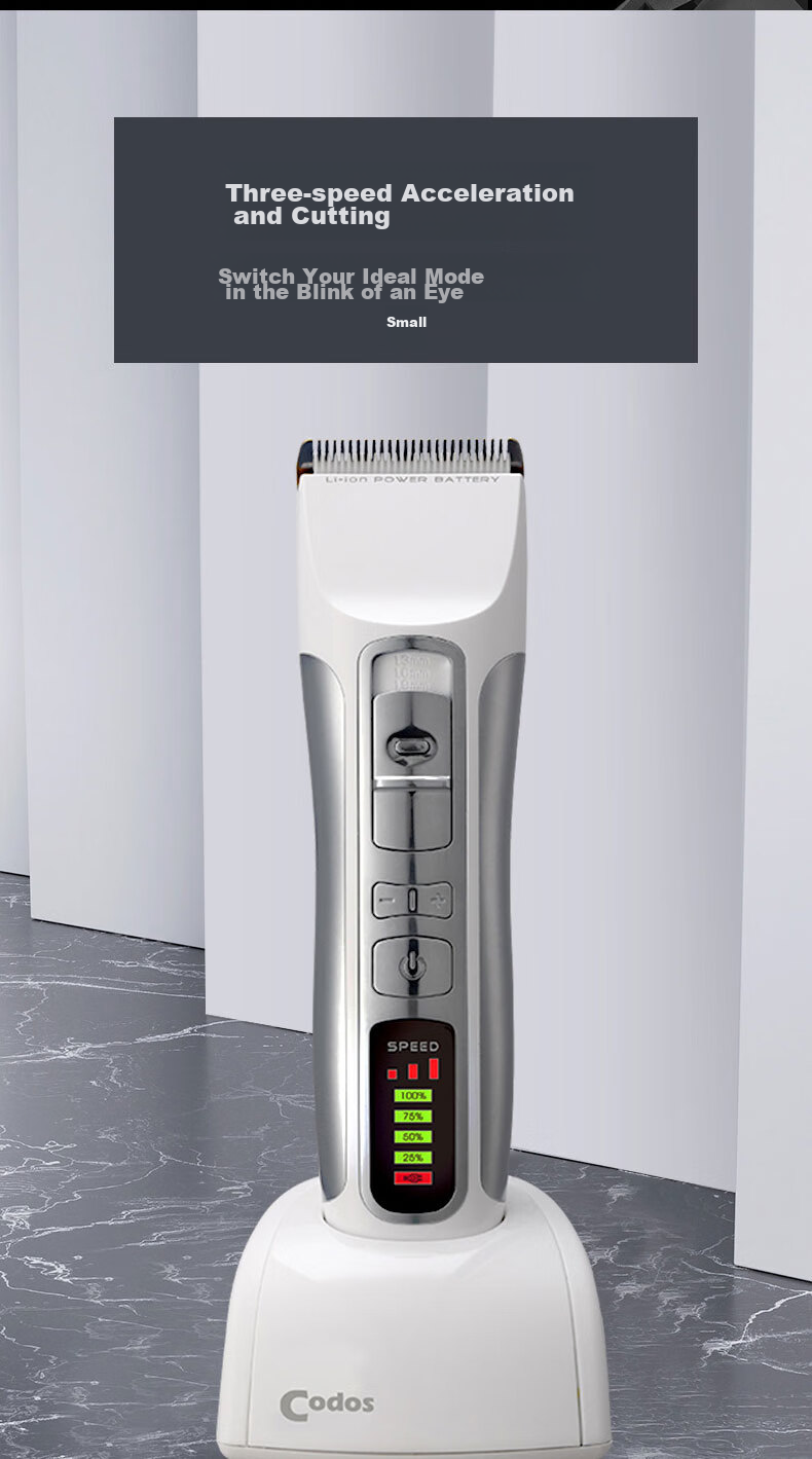 Codos 921 Electric Hair Clipper, Hair Trimmer, Professional Salon Use, Rechargeable, Graduation Gift 5