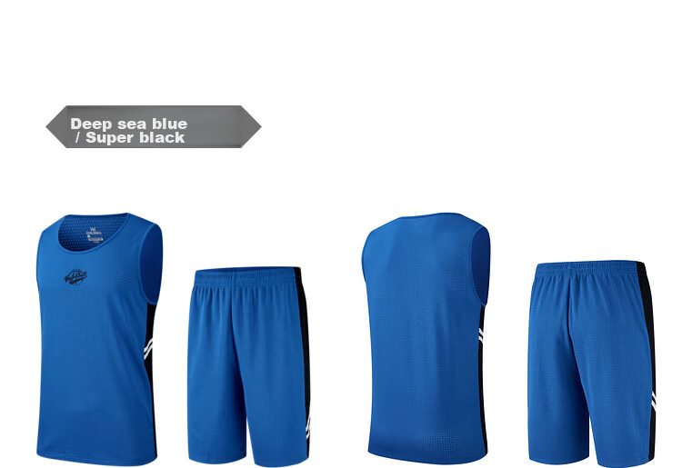 361° Men's Summer Sports Set Quick-Dry Basketball Running Fitness Jersey Vest and Shorts Two-Piece Set 652621901-2 26