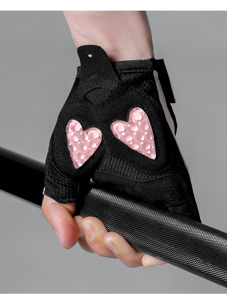 LAC Sports Fitness Gloves for Women, Half-Finger Breathable, Equipment Training Dumbbell Yoga Non-Slip Anti-Training Gloves, XS 11