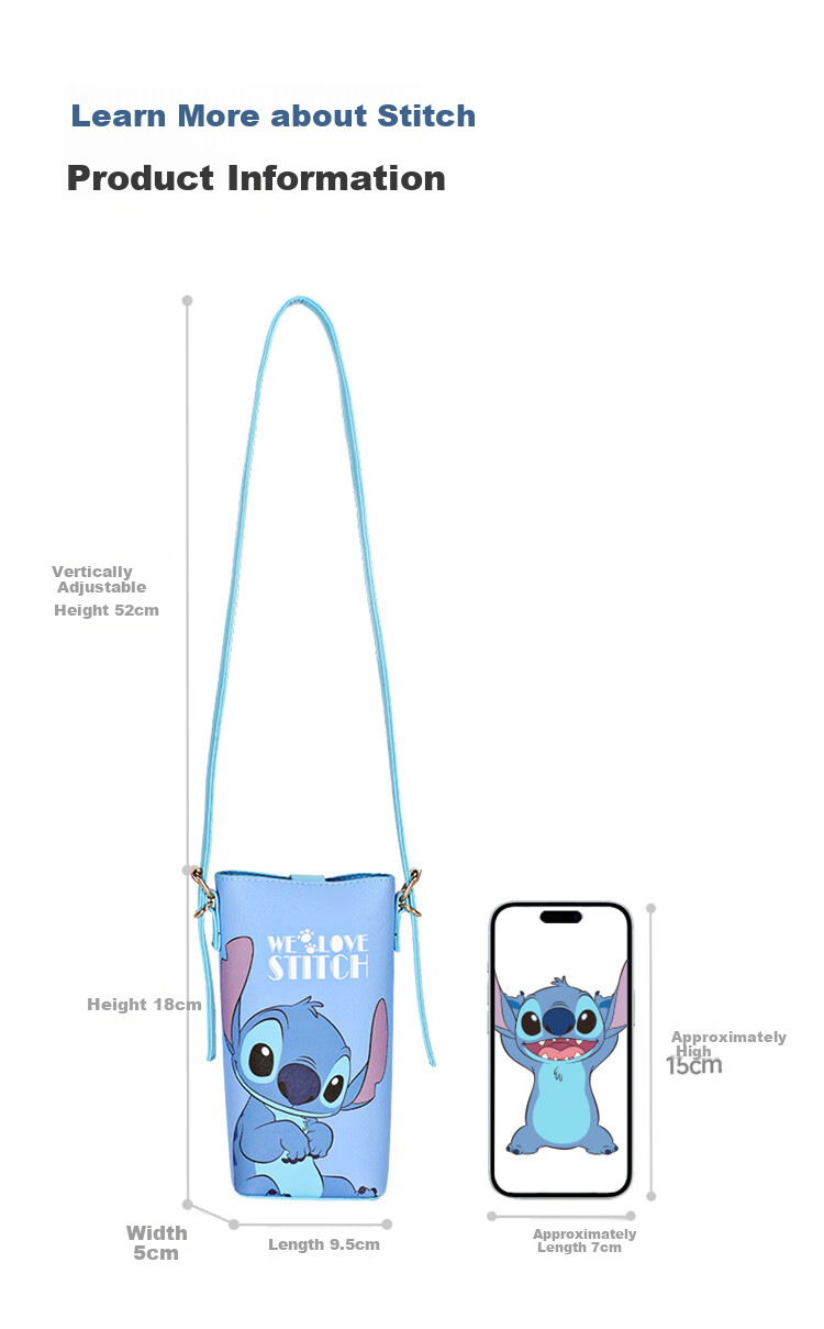 Disney Donald Duck Phone Bag Crossbody Bag for Women, Mini Bucket Bag, Birthday Gift for Wome 17