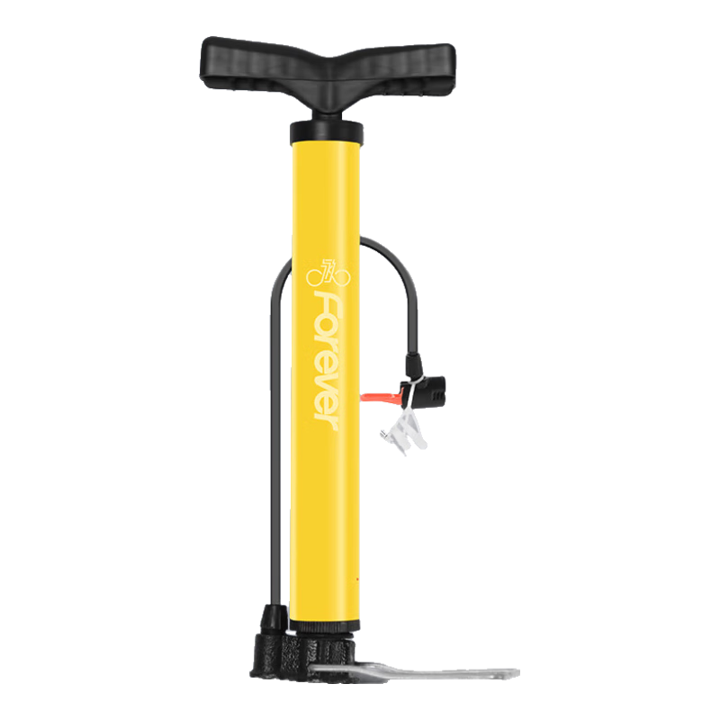 FOREVER Bicycle Pump, Home Use High Pressure, Motorcycle Inflation, Electric Bike, Car, Basketball Universal Air Hose, Portable
