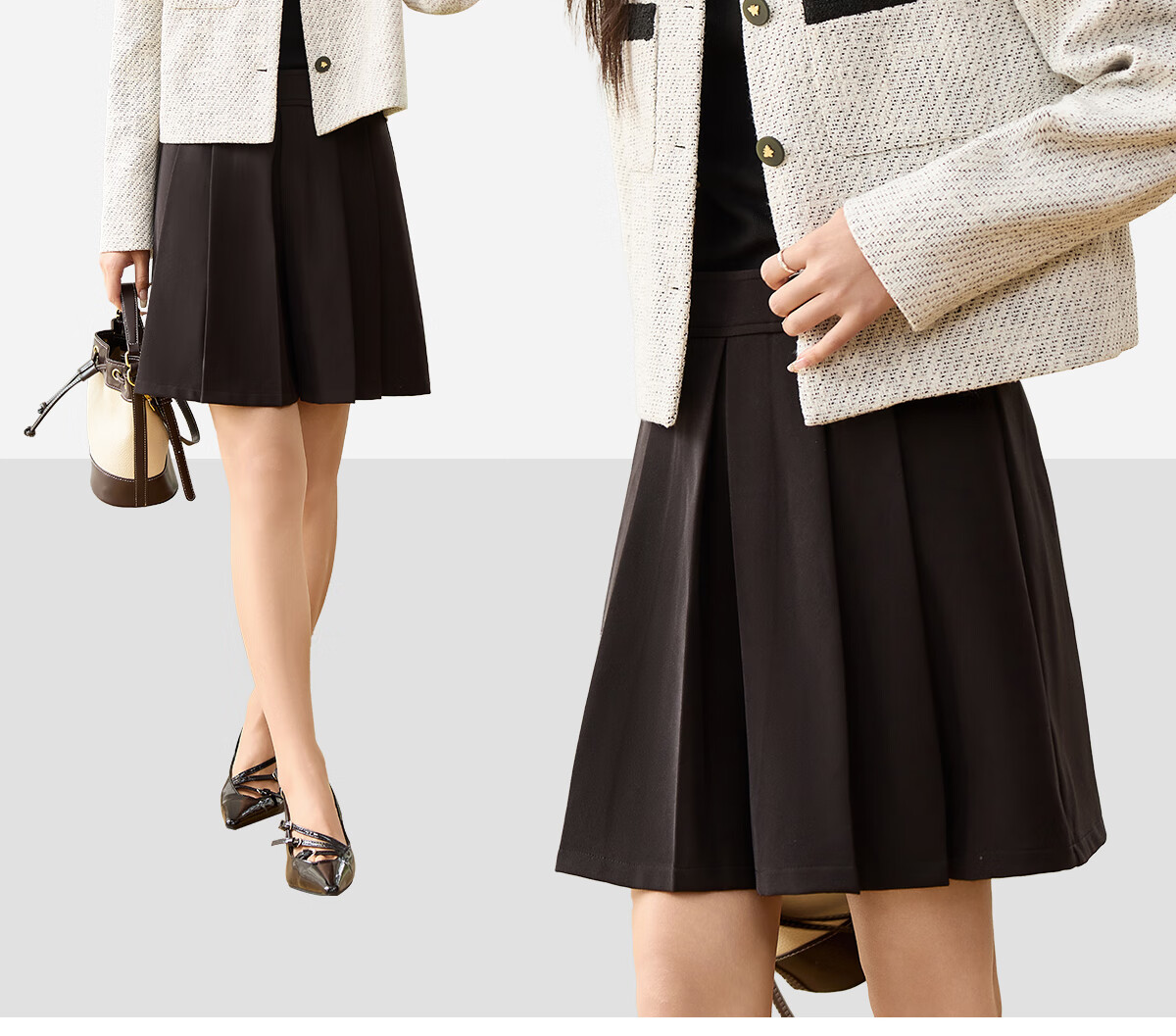 Taxiang Xiaoxiang Style Women's Jacket for Spring And Autumn, Petite Women's Outerwear, Versatile Short Cardigan Coat T51D020 3