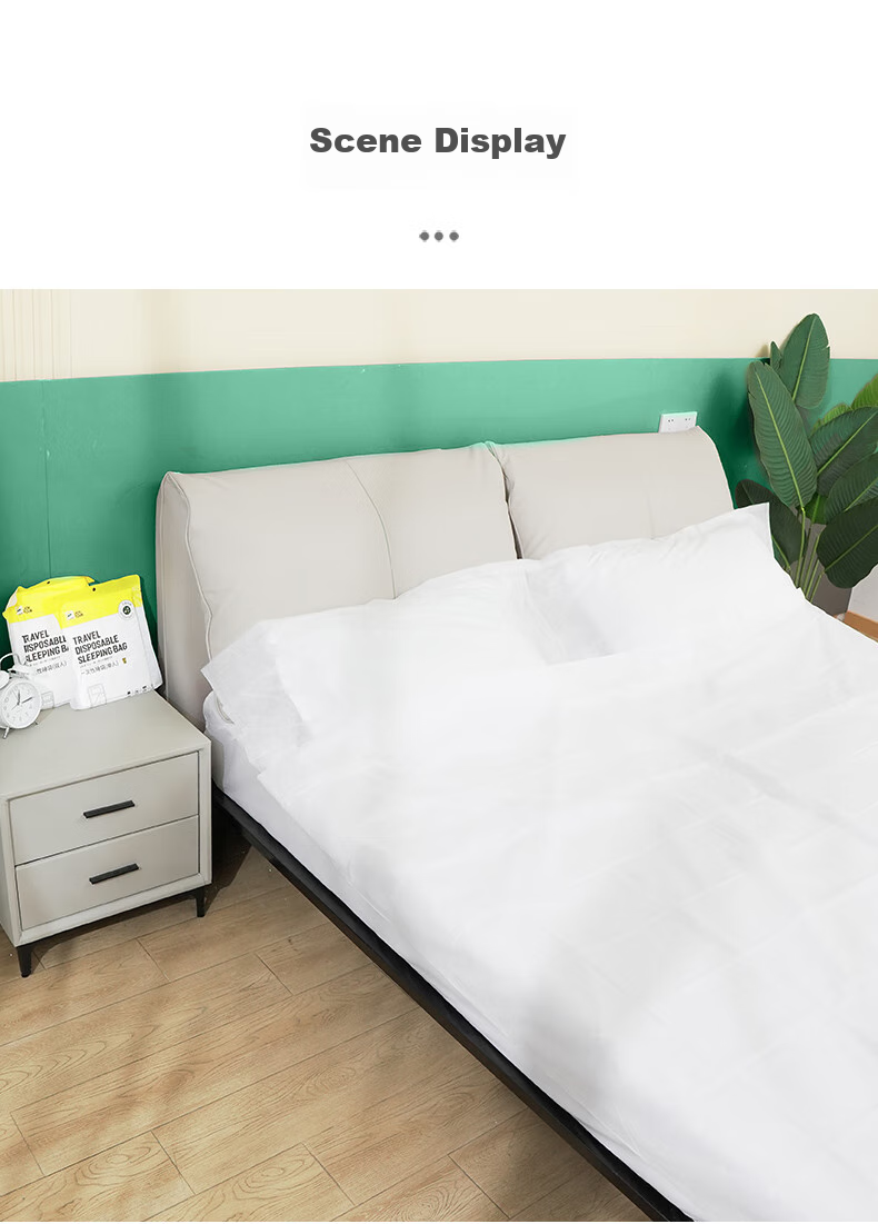 JOYTOUR Disposable Bed Sheets, Thick Non-Woven Travel Bedsheets for Beauty Salons And Massages, Pack of 50, White 13