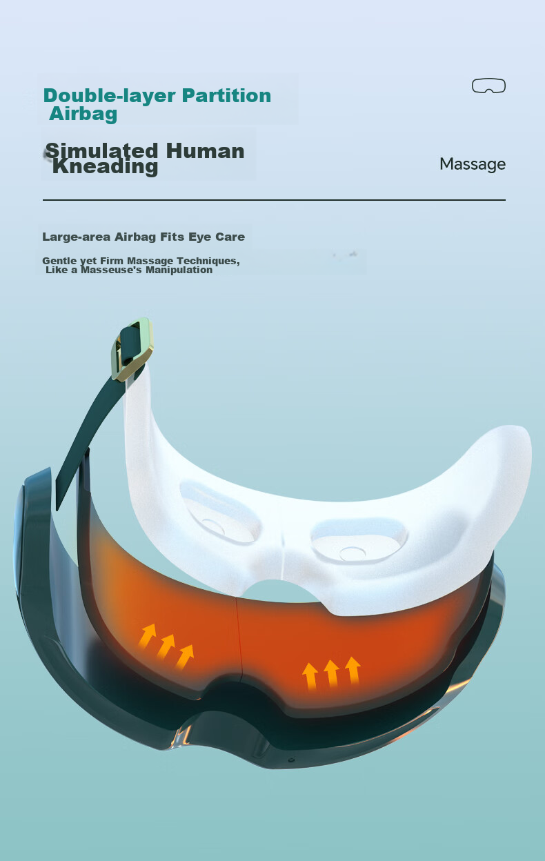 Manyue AM09 Eye Massager, Steam Eye Massager, Hot Compress Eye Mask, Birthday Gift 3