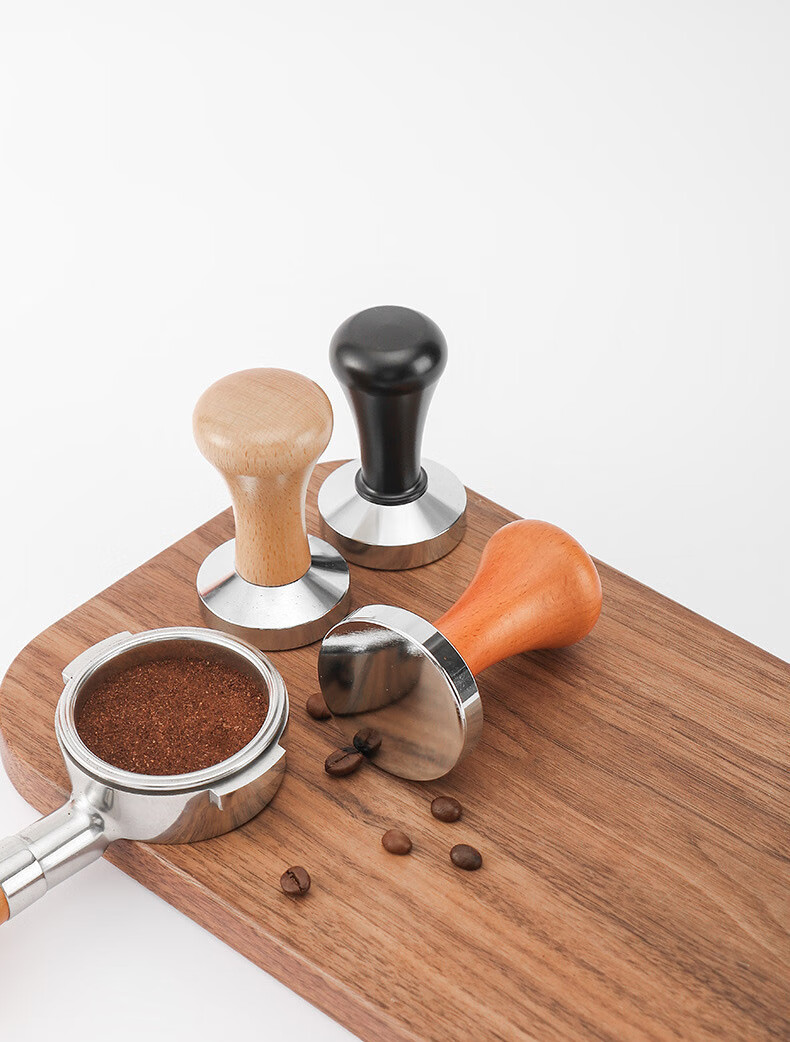 YIJUKE (YIJUKE) [51mm] Wooden Handle Coffee Tamper, Coffee Grinding Tool, Coffee Accessory, Coffee Machine Handle Tamper 11