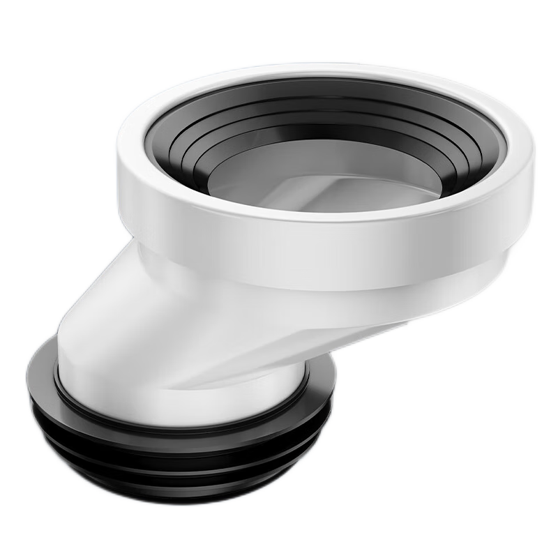 CVBAB Toilet Offset Adapter, Drain Pipe Offset by 5cm without Digging, Suitable for 110mm Diameter, CV-Y50