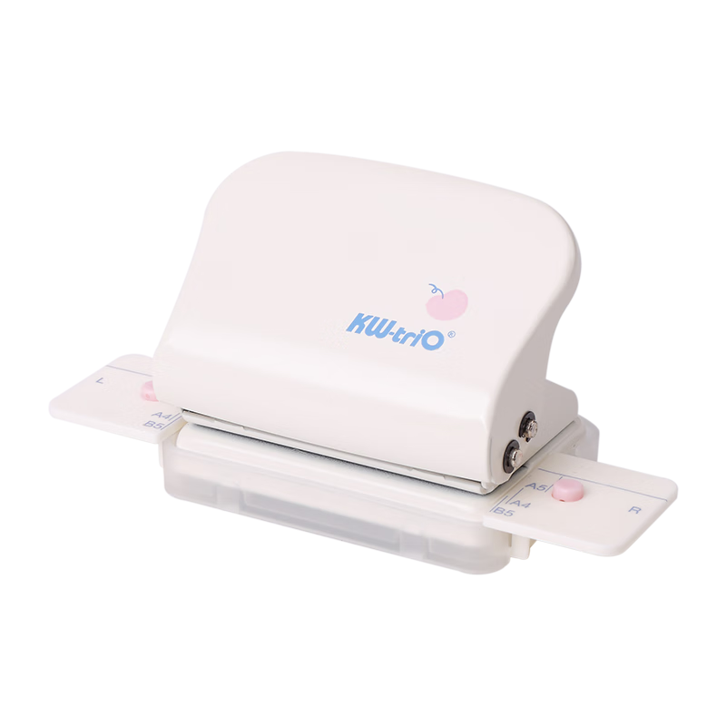 KW-Trio [Super Popular] Multi-Hole Punch A5/B5/A4 Hole Puncher for Loose-Leaf Binders, Learning Tool, Hole Punch Machine, Hole Maker, Student Stationery