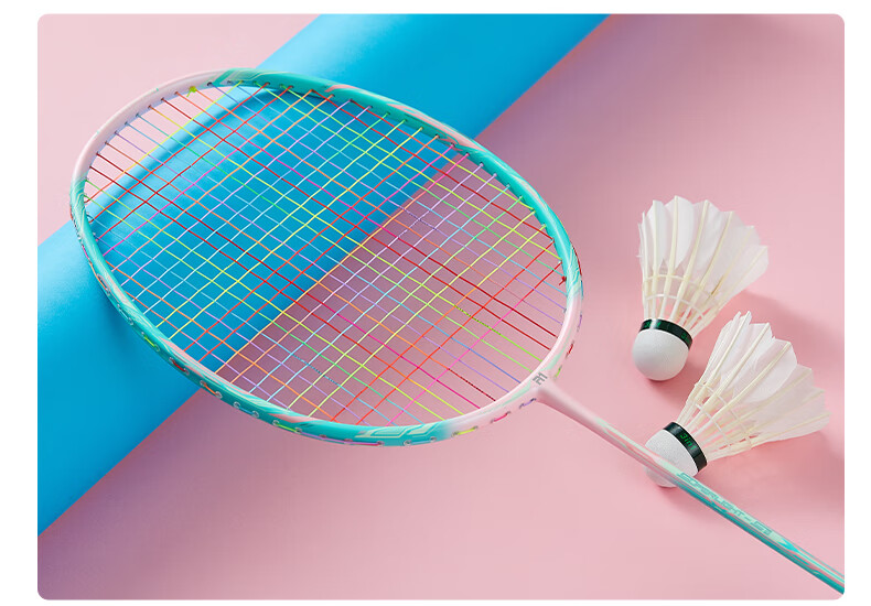 Taan Badminton String, High Elasticity Control Ball Racket String, Spinning Defense Magic Feather String, Colorful, 1 Piece 12