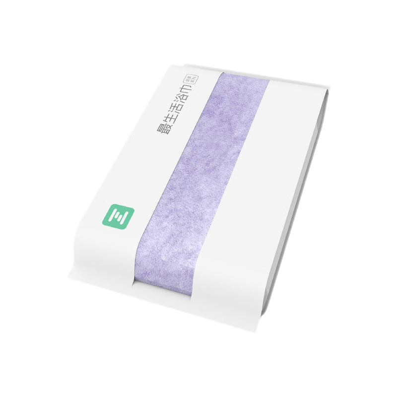 A-Life Antibacterial Large Bath Towel, 1 Pack, Soft And Absorbent Household Adult Bath Towel for Men, Quick-Drying Shower Towel, Purple