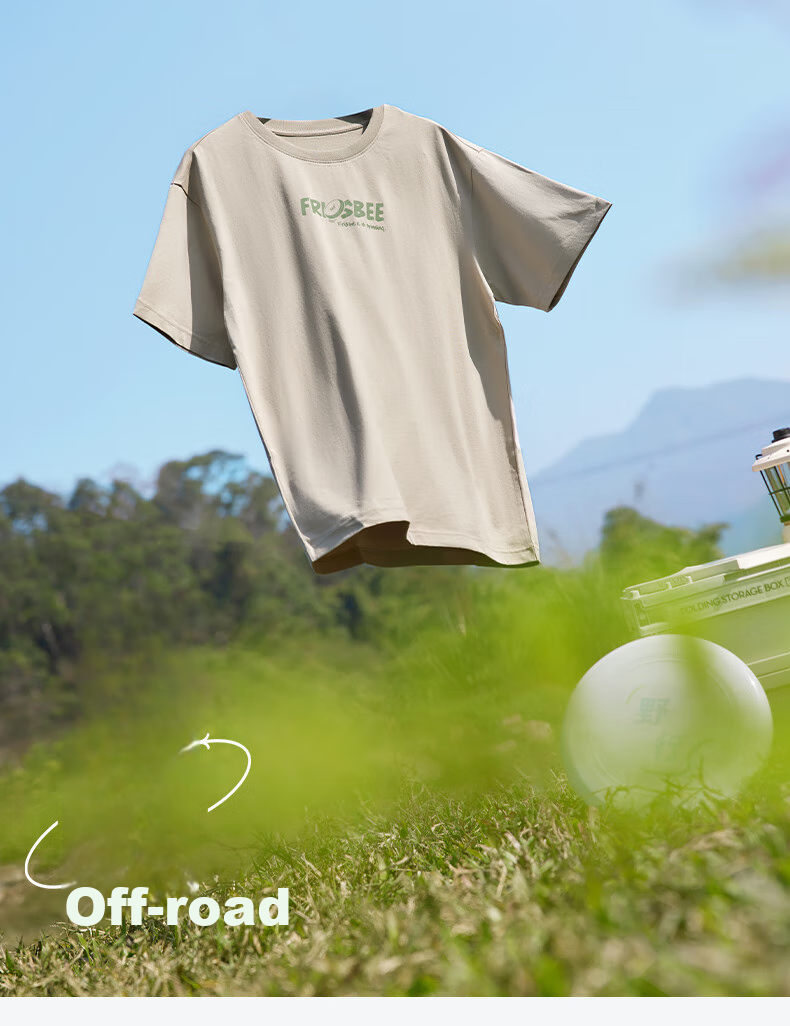 361° T-Shirt Short Sleeve Summer Unisex Breathable Loose Fit Printed Crew Neck Sports Casualwear 632623109-5 51